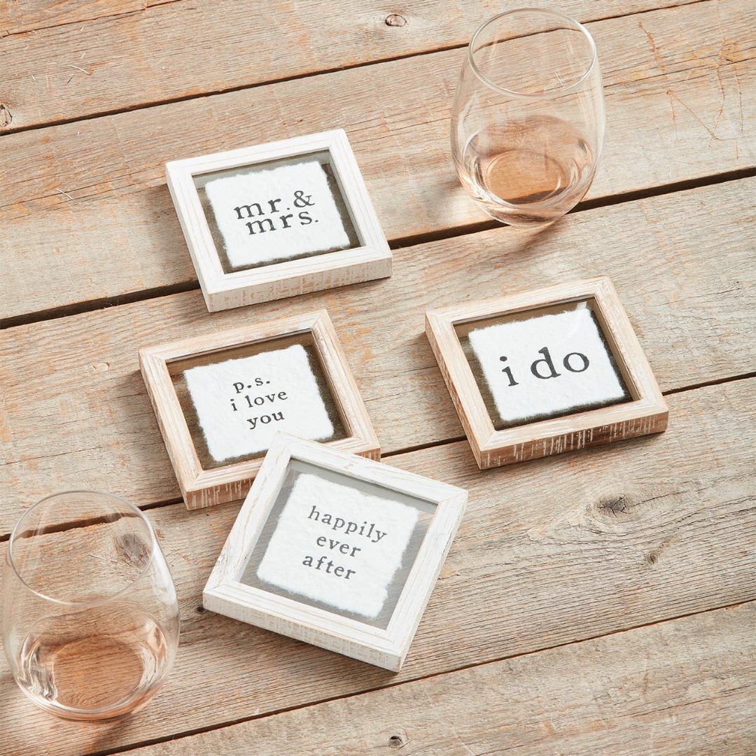 Mr and Mrs coasters