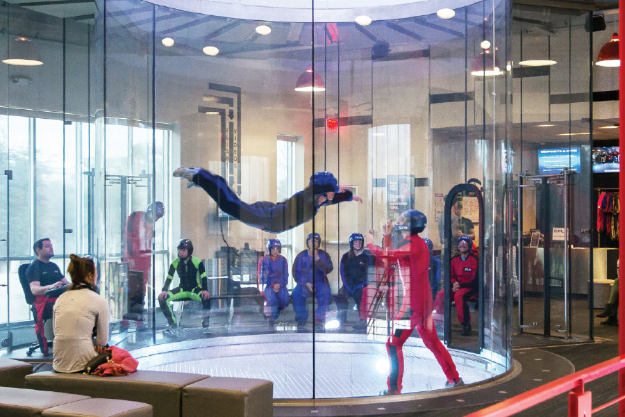 Indoor Skydiving