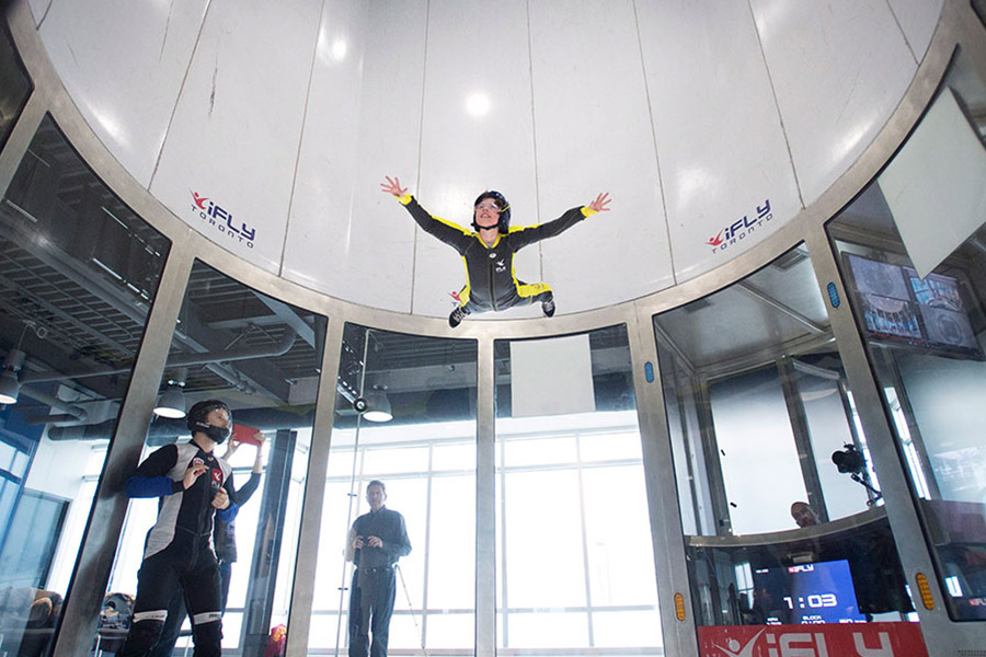 Indoor Skydiving