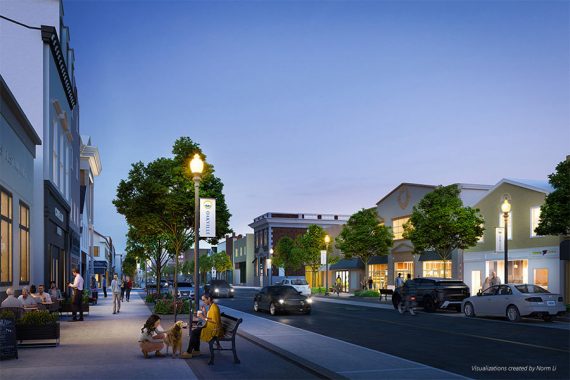 Lakeshore Streetscape