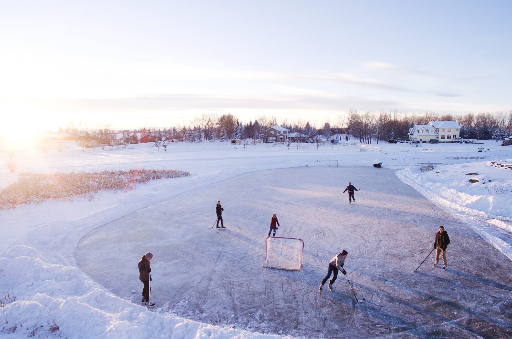 Outdoor Skating Rinks - Oakville and Burlington