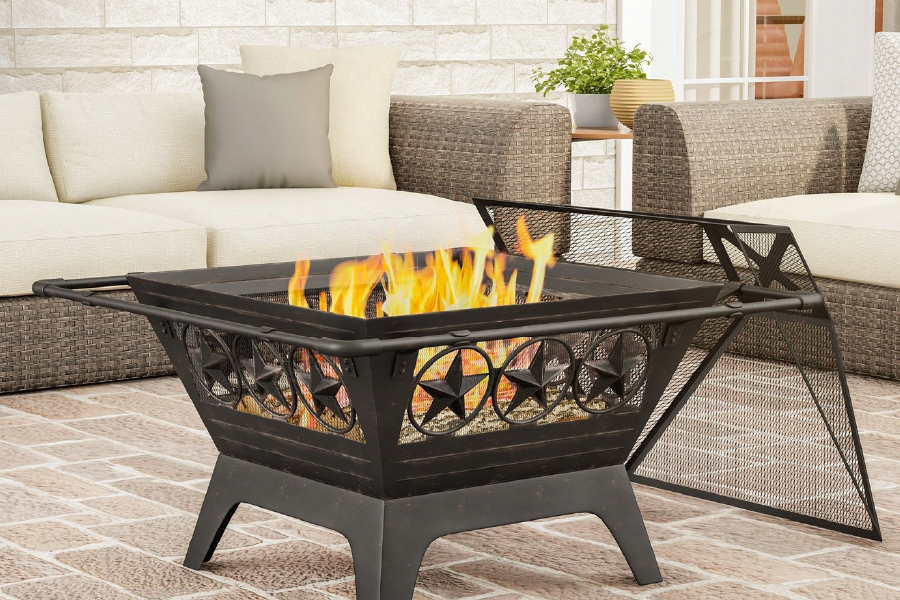 gas fire pit