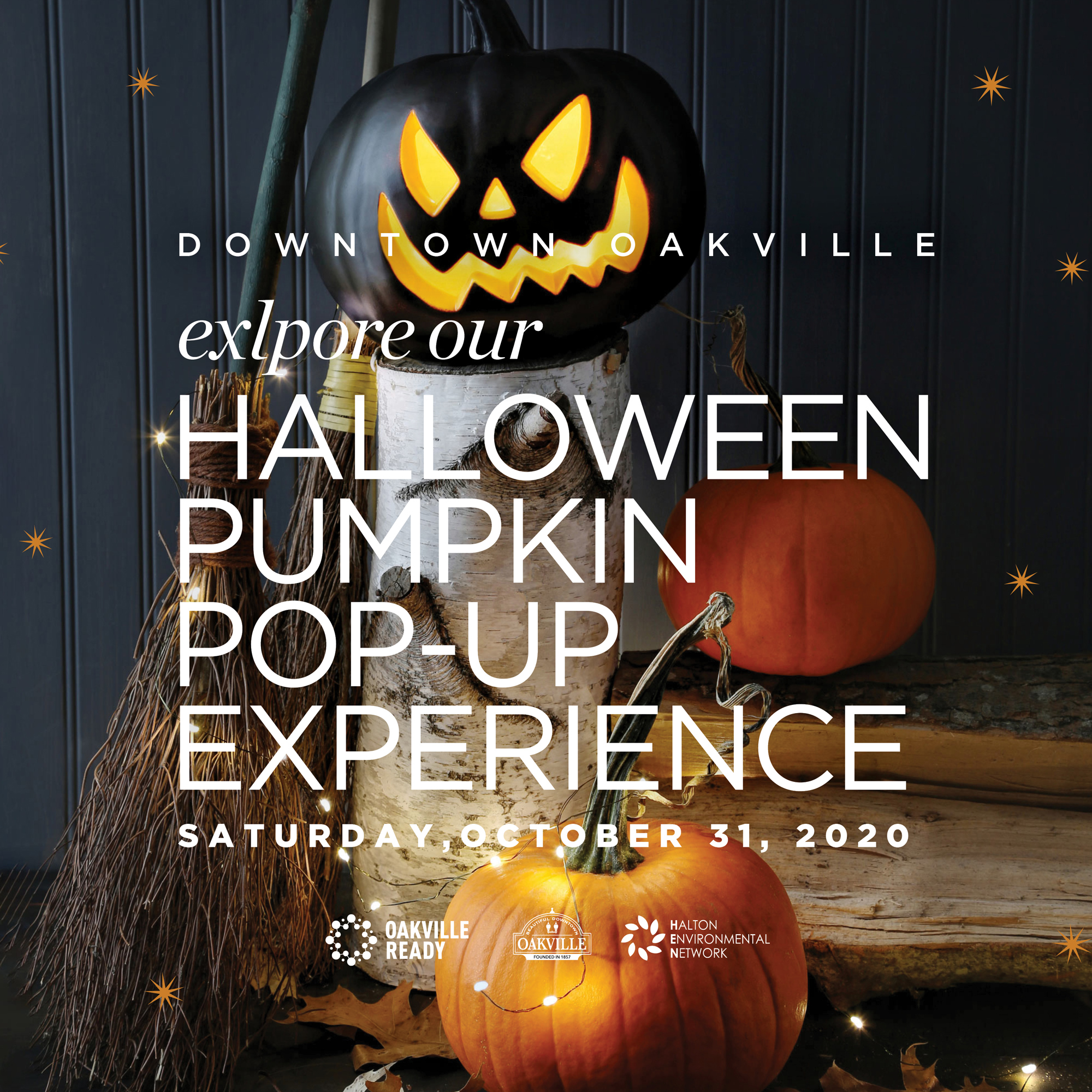 Downtown Oakville Halloween Pumpkin Pop-up