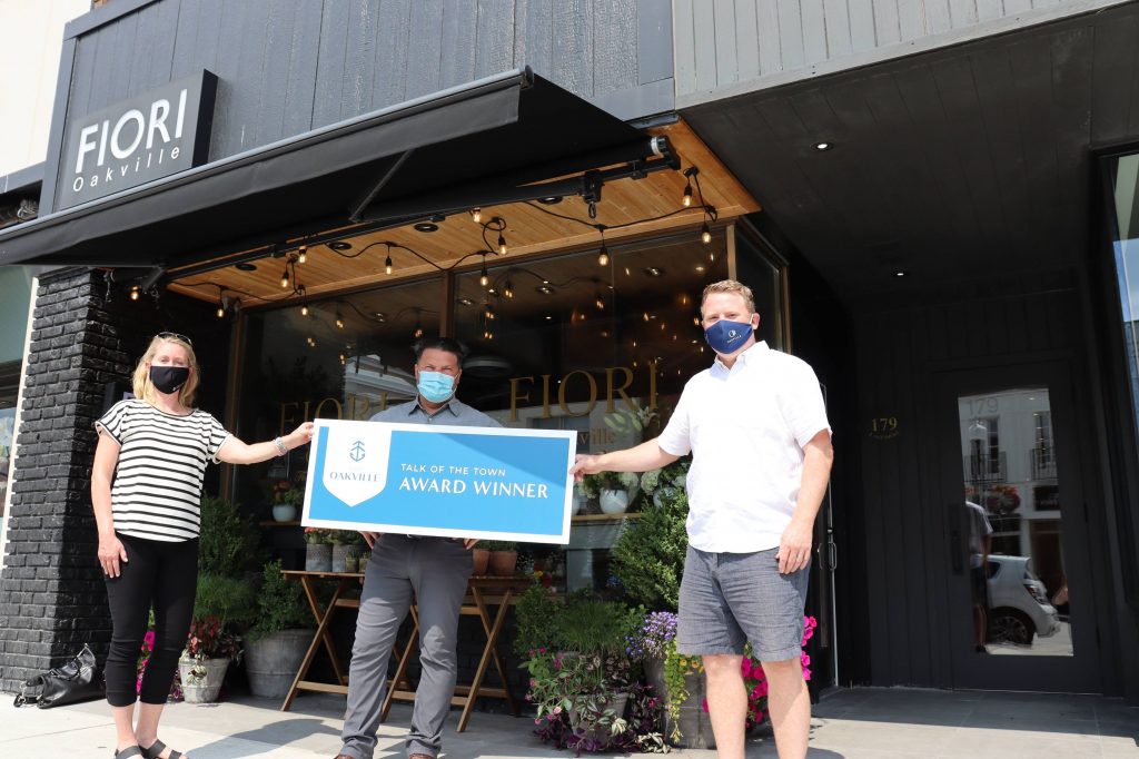 FIORI Oakville wins ‘Best Florist’ 2021 Talk of the Town Award