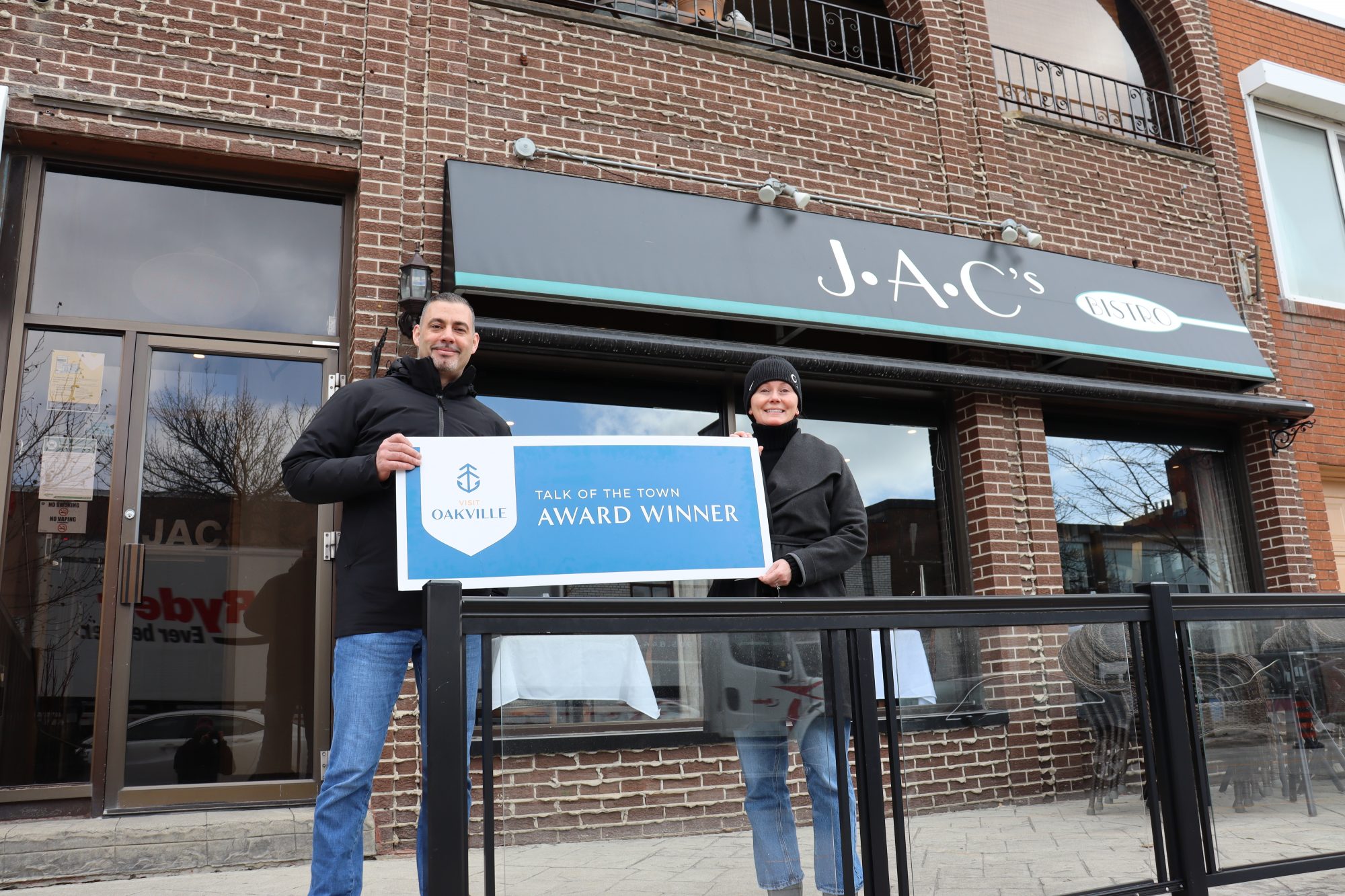 J.A.C’S Bistro Wins 'Best Fine Dining' Talk of the Town Award Look