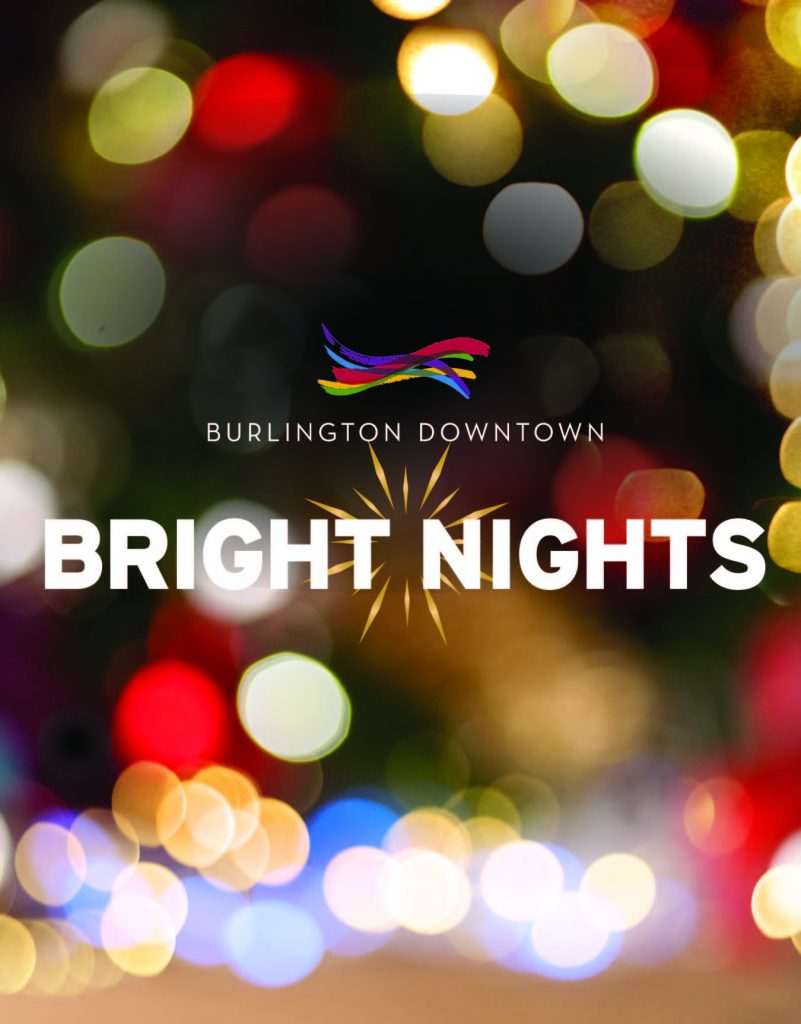Burlington Downtown Warmly Launches Bright Nights 2022
