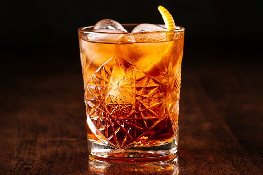 Flourish & Bask's Maple Orange Old Fashioned