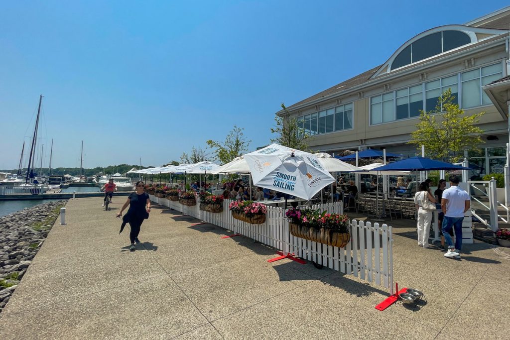 bronte boathouse patio 