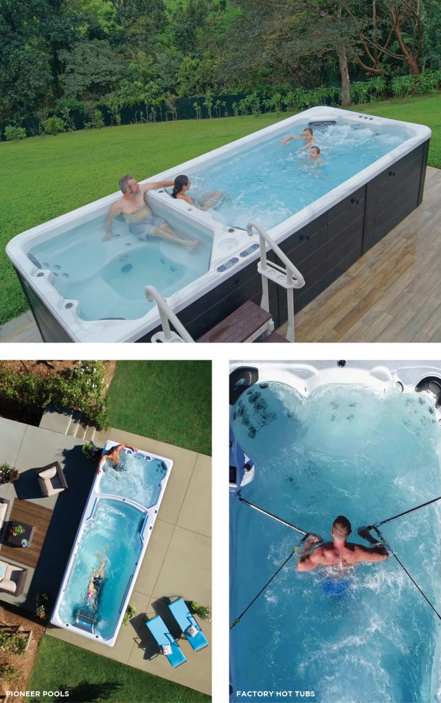Year-Round Swimming and Exercise with Affordable Honey Swim Spas