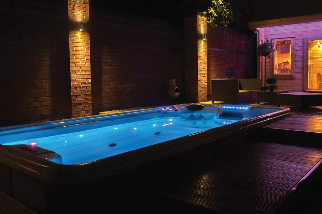 The swim spas: swim in your yard all year long - AquaMagic