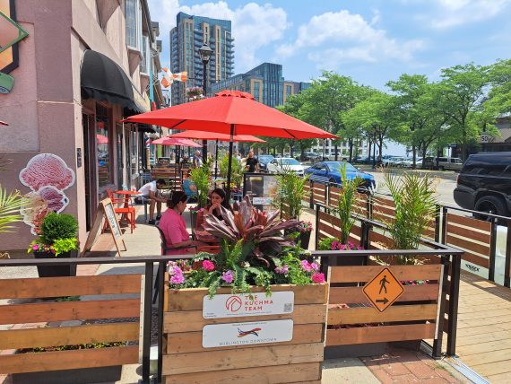 Downtown Burlington Patio