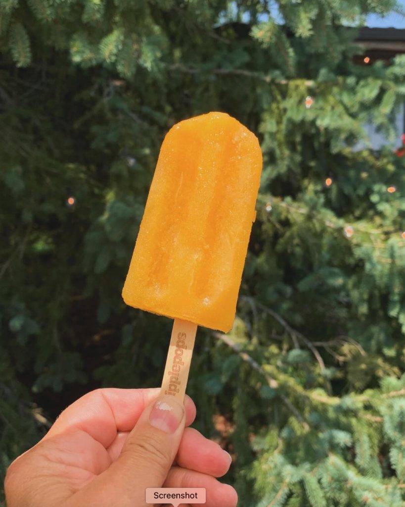 Healthier Popsicles- Hippie Pops